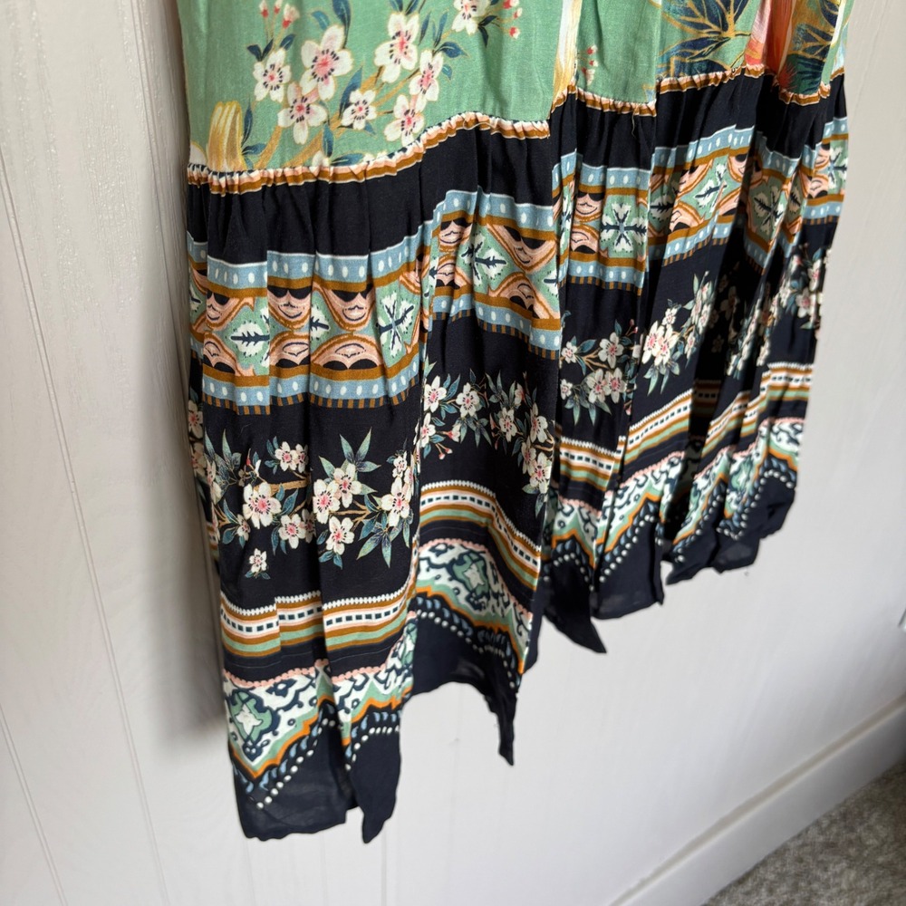 Anthropology Farm Rio Floral Print Monica Wrap Dress size XS - Picture 10 of 16